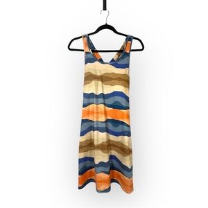 Kyodan Moss Jersey Dress - Built-In Shelf Bra, criss cross back, zip pockets